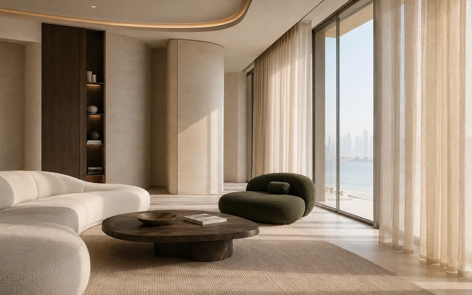 Palm Jumeirah penthouse interior